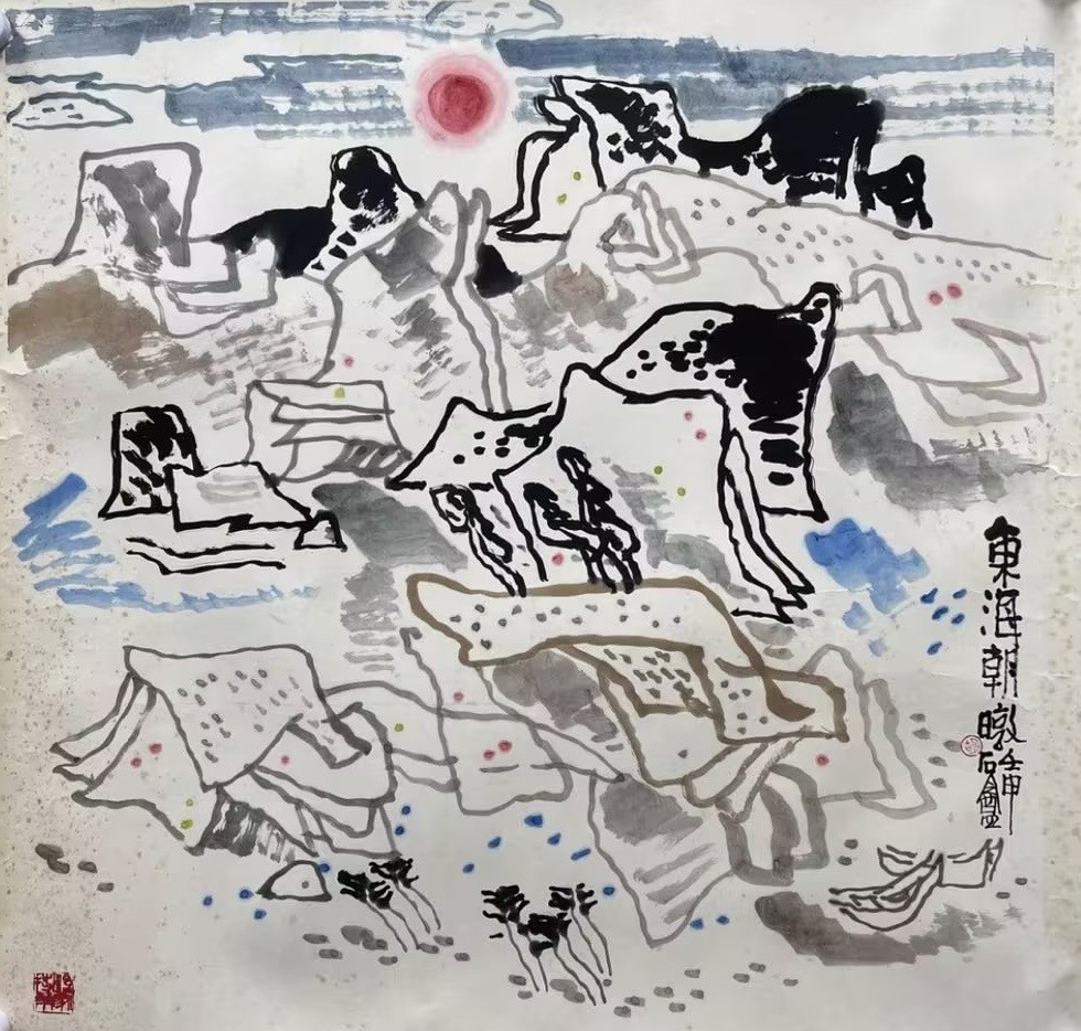 胡汀作品欣赏（一）—万抹千涂总关情