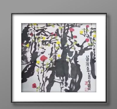 胡汀作品欣赏二—万抹千涂总关情