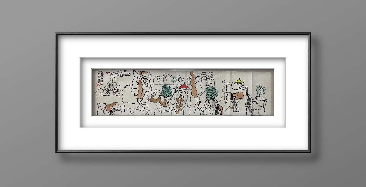 胡汀作品欣赏三—万抹千涂总关情