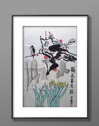 胡汀作品欣赏六—万抹千涂总关情
