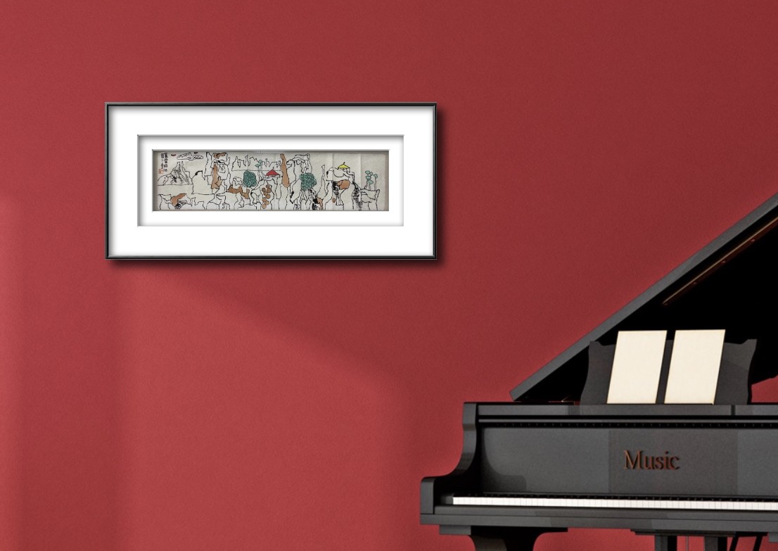 胡汀作品欣赏三—万抹千涂总关情