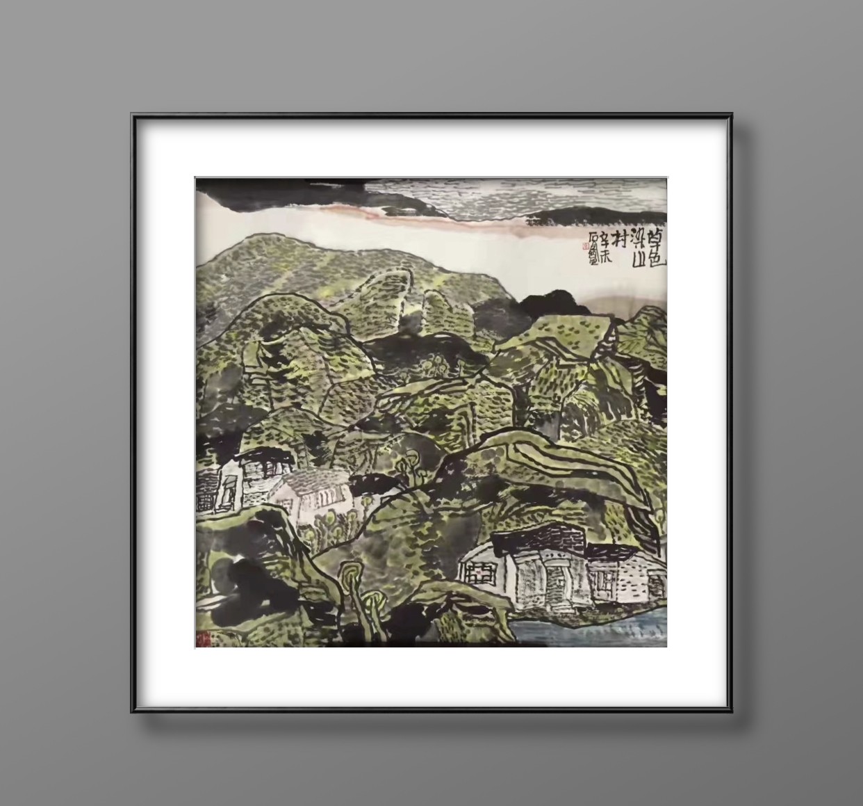 胡汀作品欣赏四—万抹千涂总关情