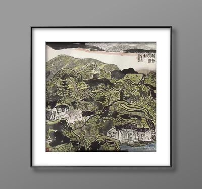 胡汀作品欣赏四—万抹千涂总关情