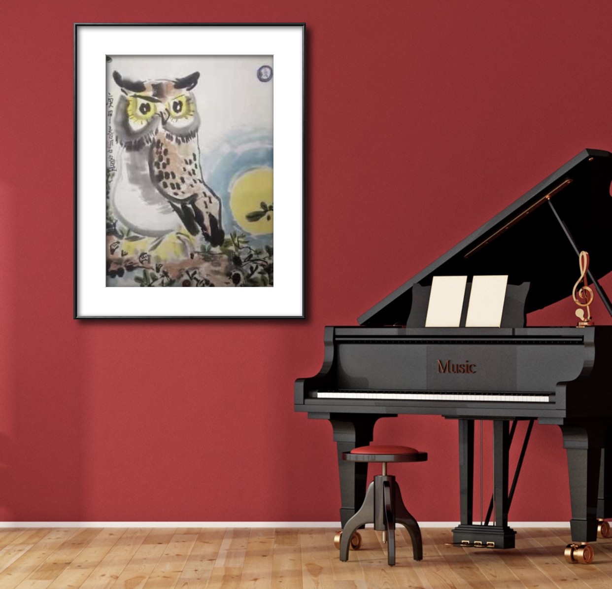 胡汀作品欣赏七—万抹千涂总关情