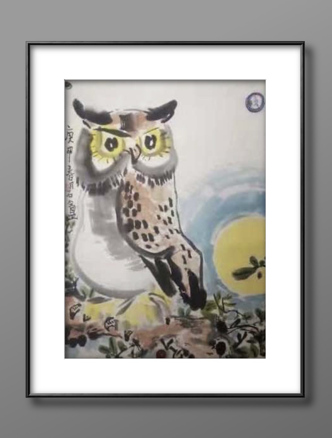 胡汀作品欣赏七—万抹千涂总关情