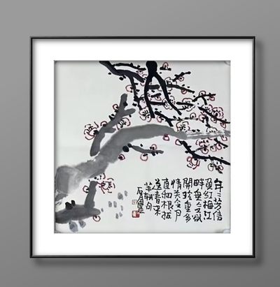 胡汀作品欣赏九—万抹千涂总关情