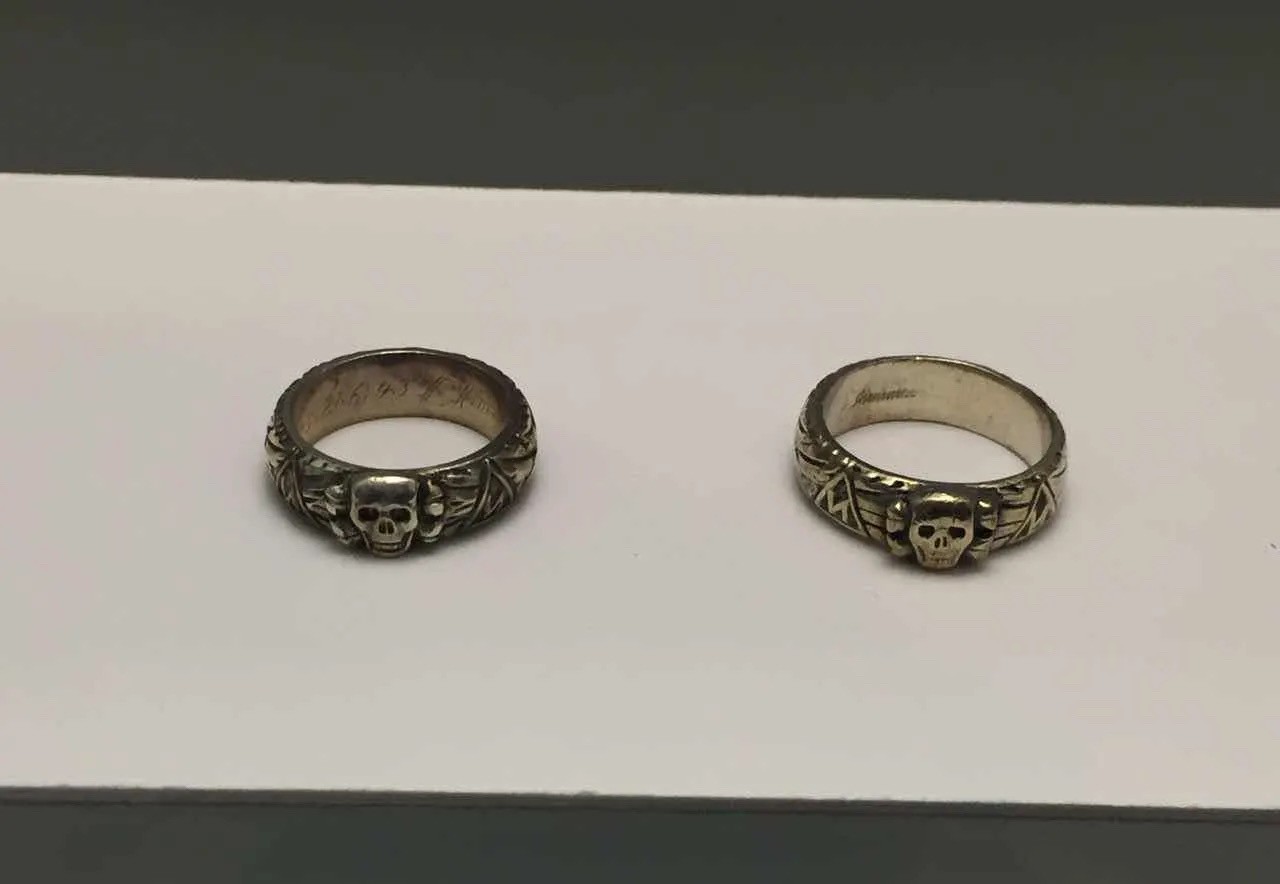ss荣誉骷髅戒指复刻