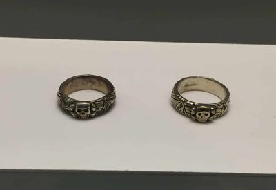 ss荣誉骷髅戒指复刻