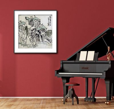 胡汀作品欣赏（十一）—万抹千涂总关情