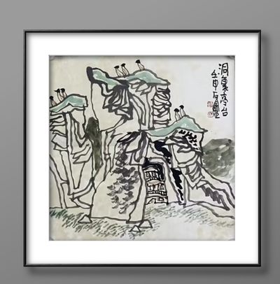 胡汀作品欣赏（十一）—万抹千涂总关情