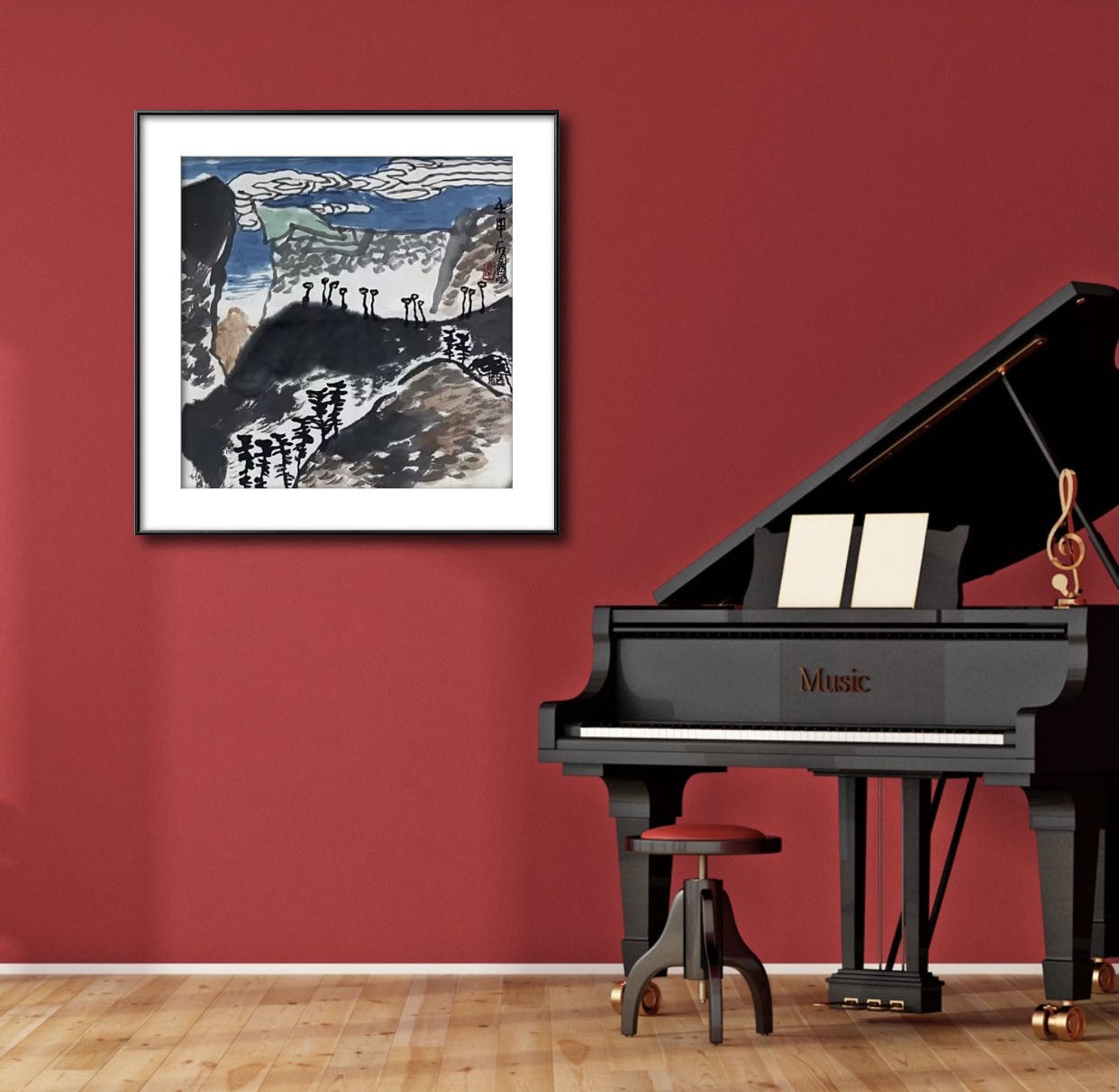 胡汀作品欣赏（十二）—万抹千涂总关情