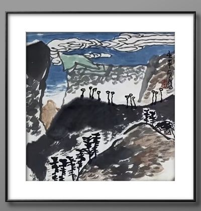 胡汀作品欣赏（十二）—万抹千涂总关情