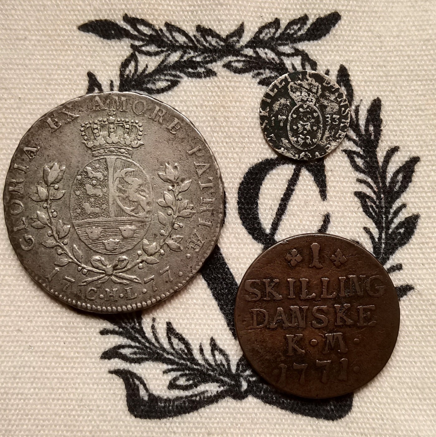 丹麦-挪威联合王国的打制银币