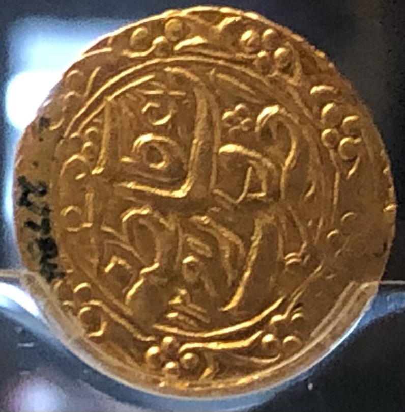 阿古柏铁拉金币