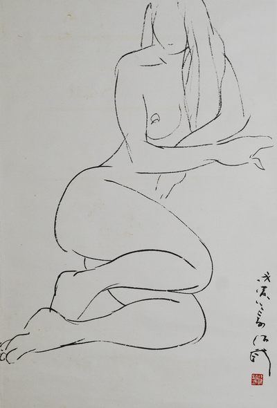 钱绍武，1928年生，江苏省无锡人，1947年考入国立北平艺专，1951年毕业于中央美术学院。1953年赴苏留学，1959年回国任中央美术学院雕塑系主任。为中国美术家协会会员、国家教委艺术教育委员会委员、全国城市雕塑艺术委员会委员、北京市人民政府专业顾问。擅长雕塑、绘画、书法。留苏毕业创作雕塑《大路歌》；《江丰头像》获第6届全国美展银质奖章；《李大钊纪念碑》建于河北省唐山市大钊公园。出版《素描与随想》、《素描人体选集》，并发表《赏心论》、《雕刻之美》、《亨利·摩尔方法初探》。现为中国国家画院雕塑院院长。