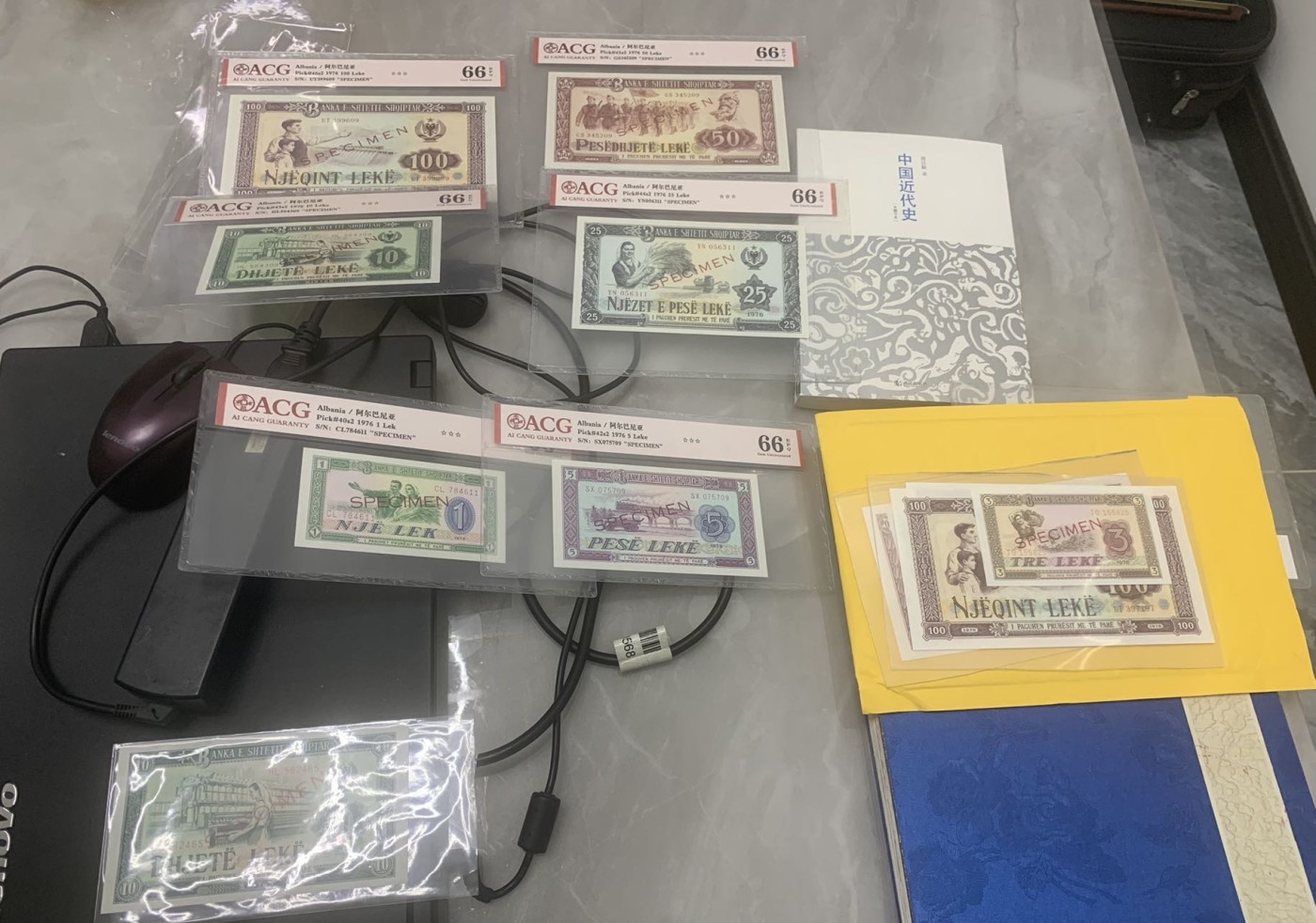 中国代印阿尔巴尼亚纸币