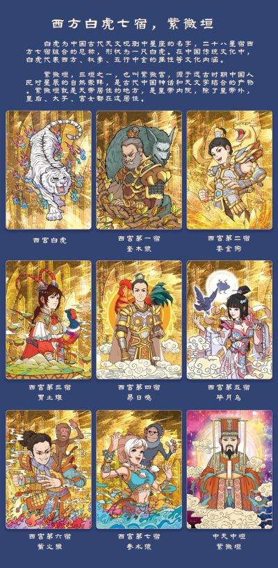 【图鉴】【小花瓣文创艺术】中国传统文化系列（2）二十八星宿