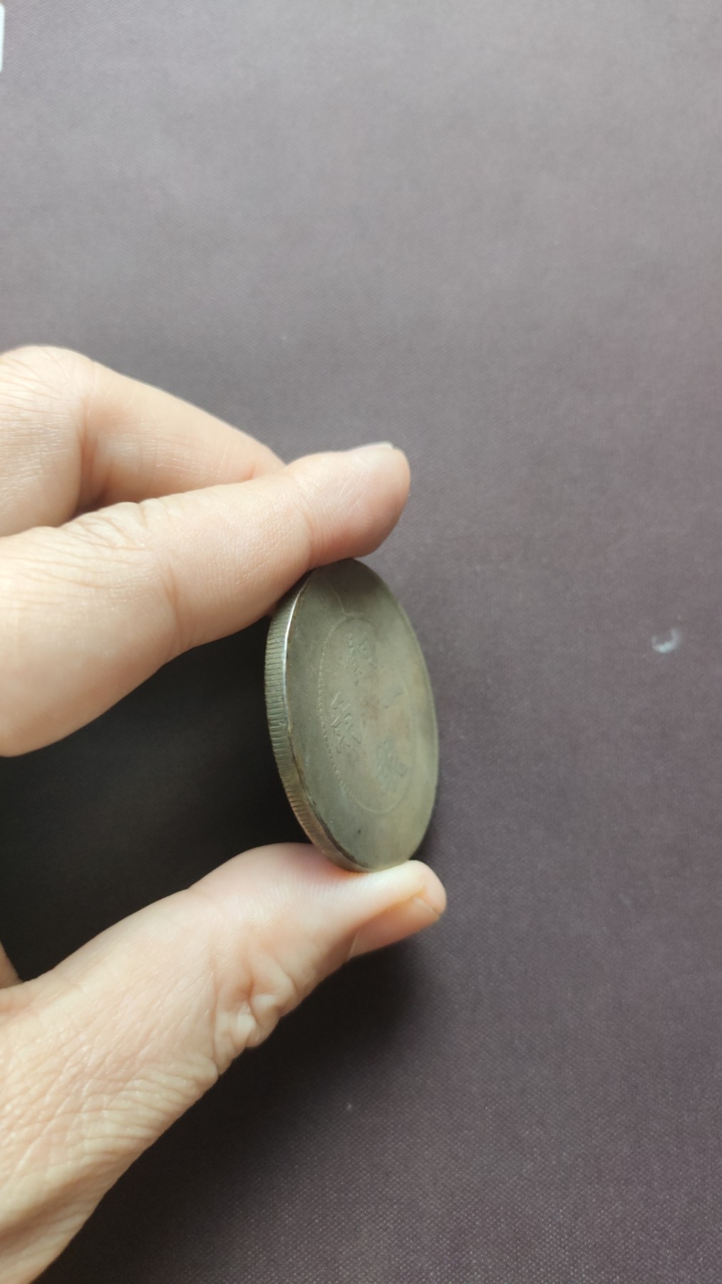 新疆饷银一两（90度逆背龙）