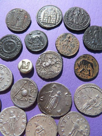 古希腊银币古罗马金币 西方古钱币