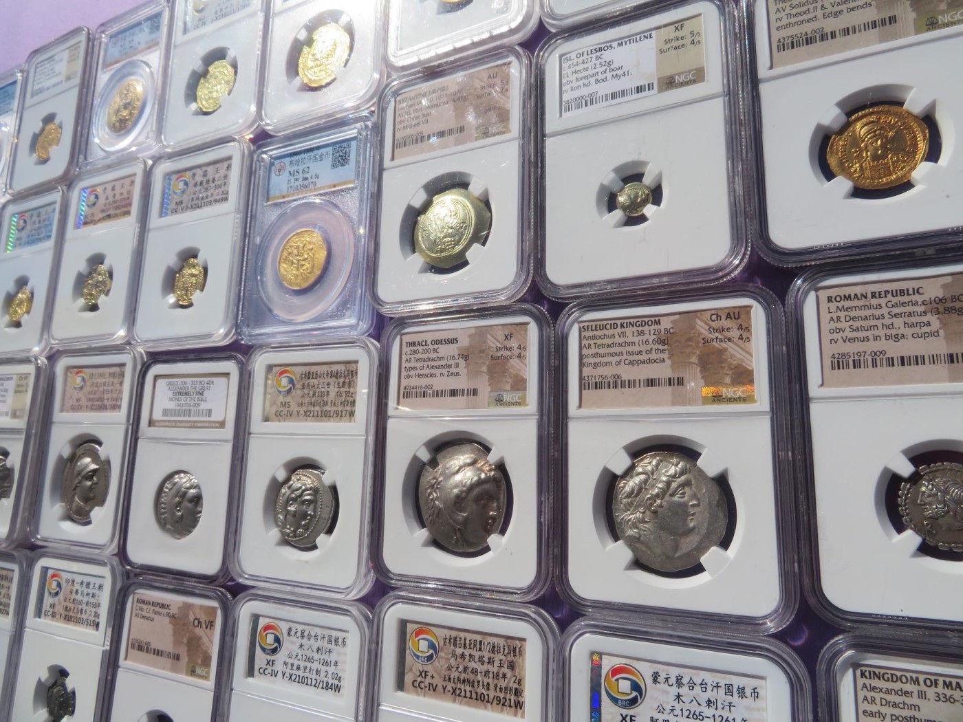 古希腊银币古罗马金币 西方古钱币