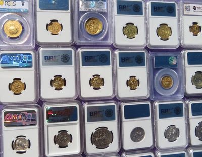 古希腊银币古罗马金币 西方古钱币