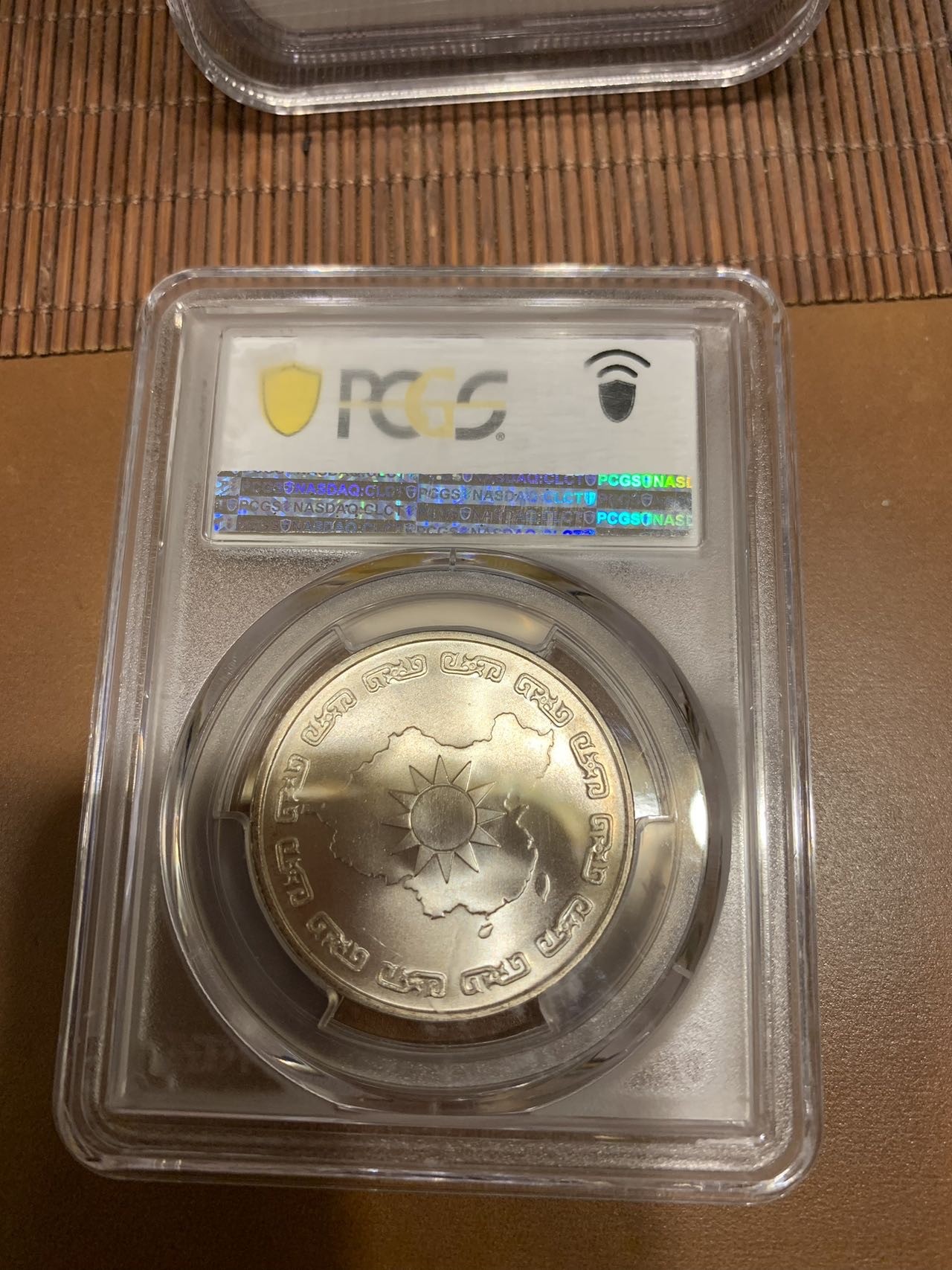 pcgs ms 66蒋公纪念章