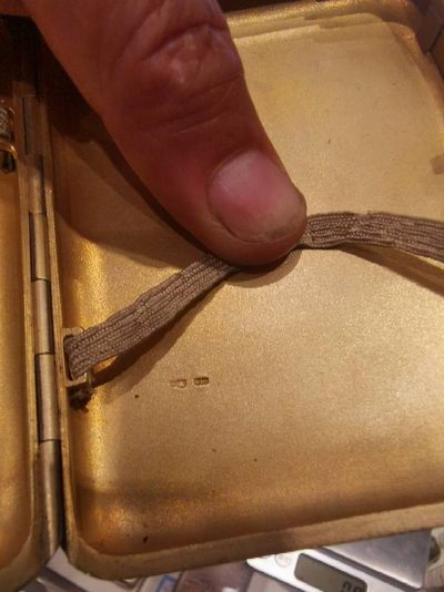 前苏联时期银烟盒 