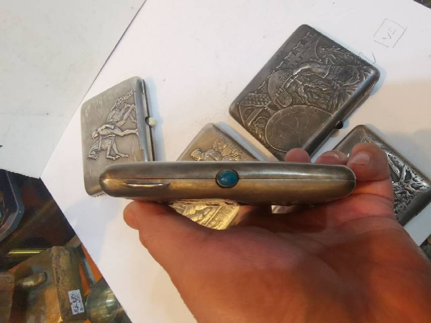 前苏联时期银烟盒 