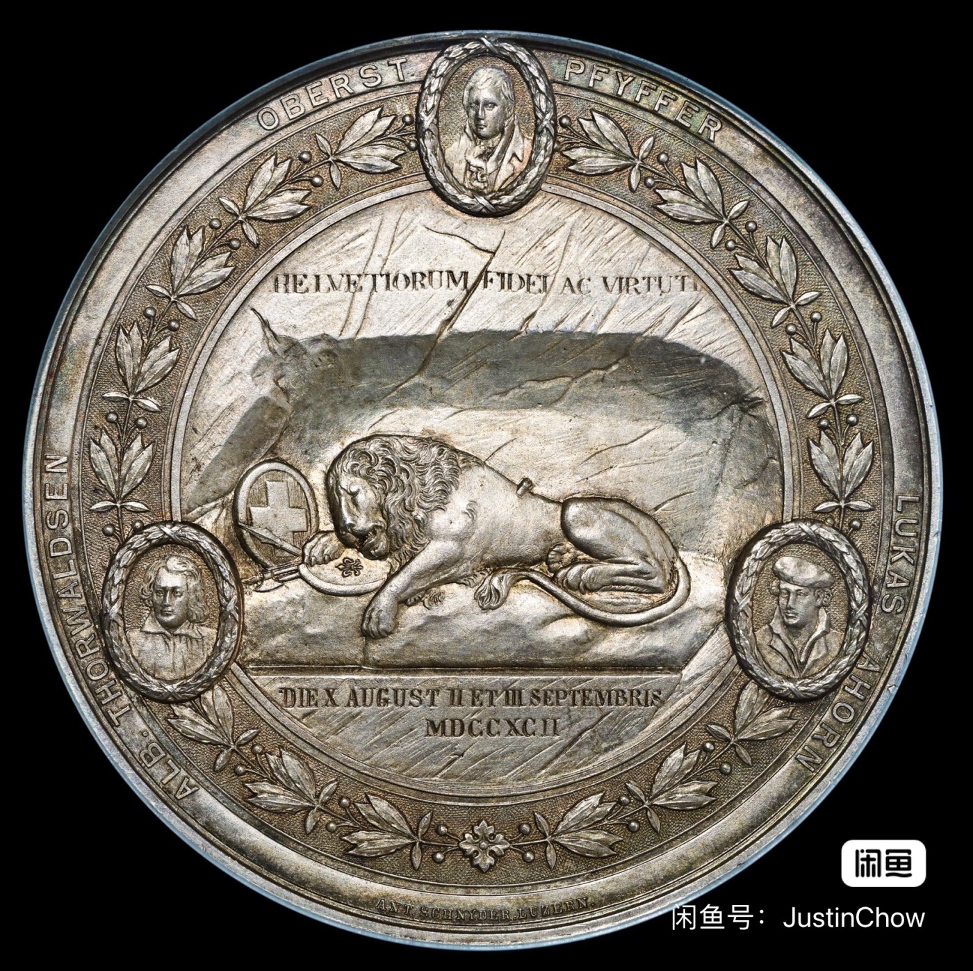 很喜欢的一枚大银章