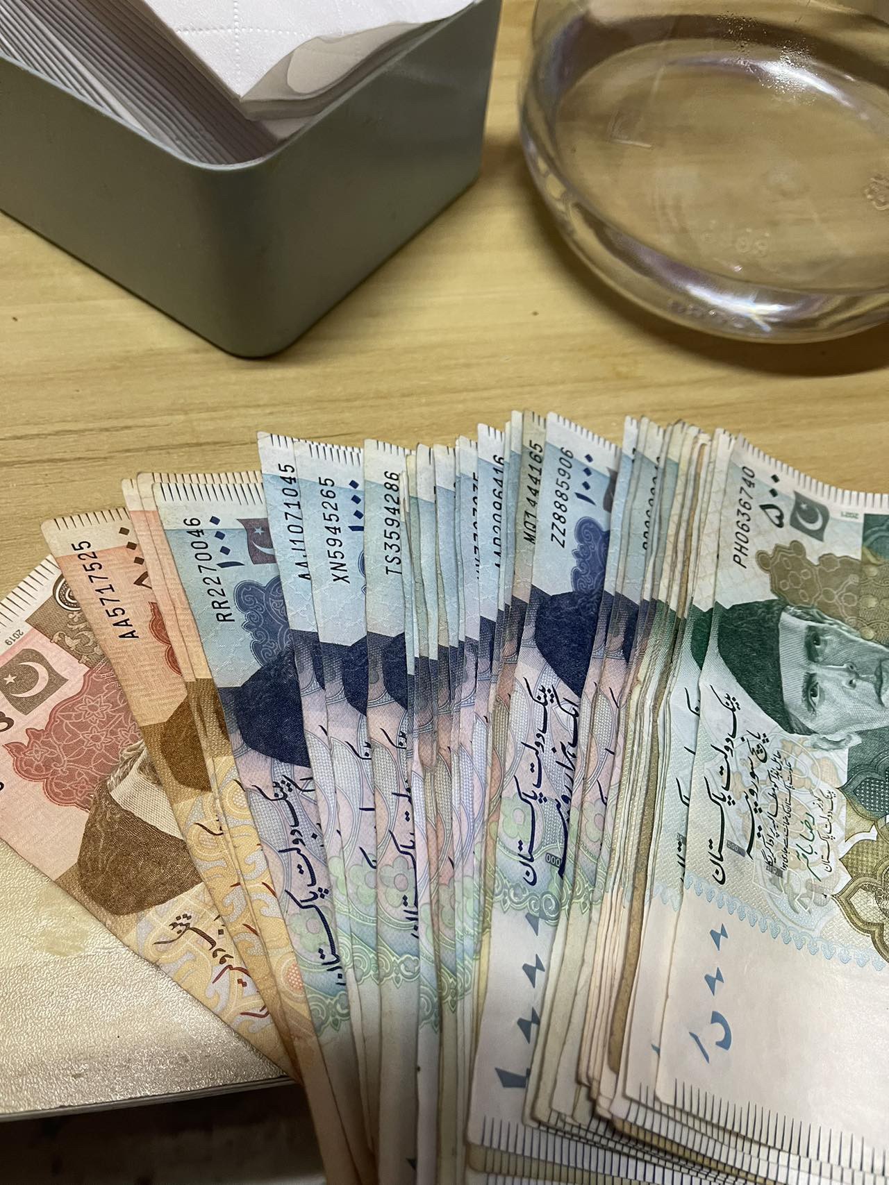 有对巴基斯坦纸币感兴趣的嘛