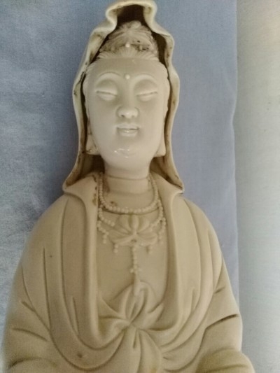 明代何朝宗款观音像