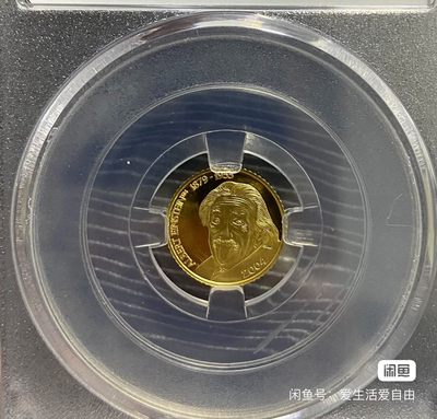 爱因斯坦吐舌头金币
