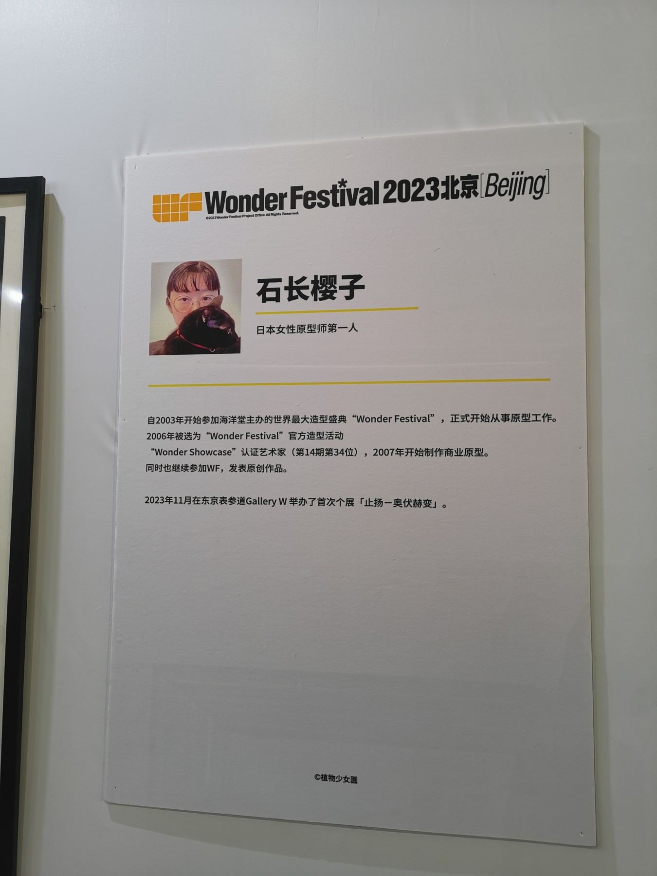 把WF展品直接搬回来了还挺开心的