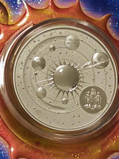 北京币展收获今年最佳藏品波兰最著名天文学家哥白尼诞辰550周年镀金银币😻🌸🍺🍺🍺