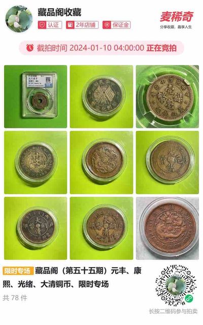 欢迎光临藏品阁限时专场