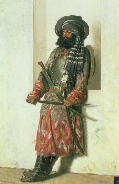 阿富汗油画，世上第一张油画在这里！