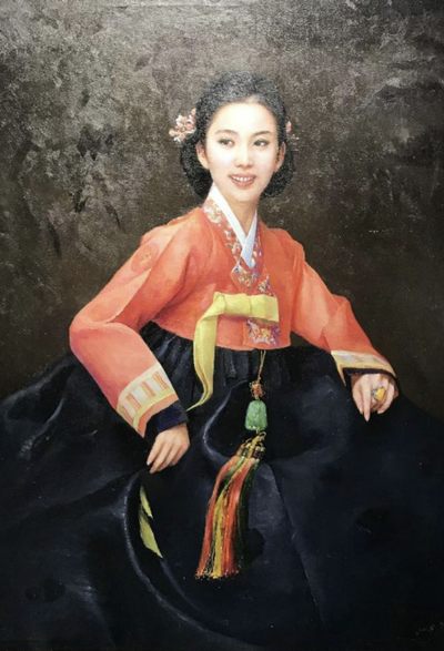 朝鲜油画