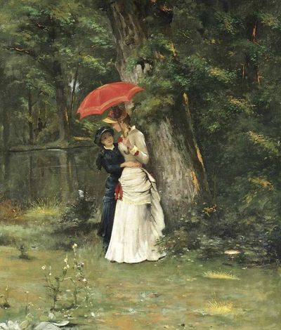 法国油画相当成熟