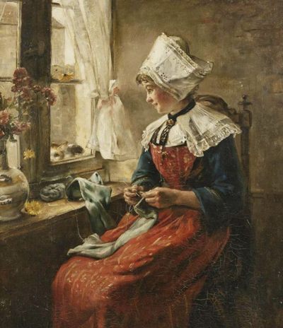 法国油画相当成熟