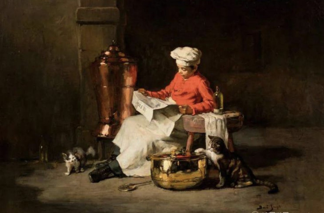 法国油画相当成熟