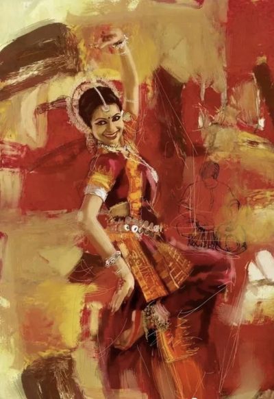 奔放的巴基斯坦油画