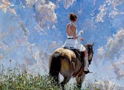 哈萨克斯坦油画