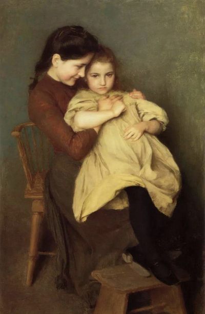 法国油画相当成熟