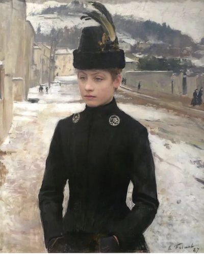 法国油画相当成熟