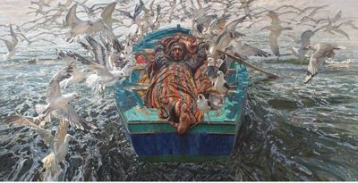 哈萨克斯坦油画