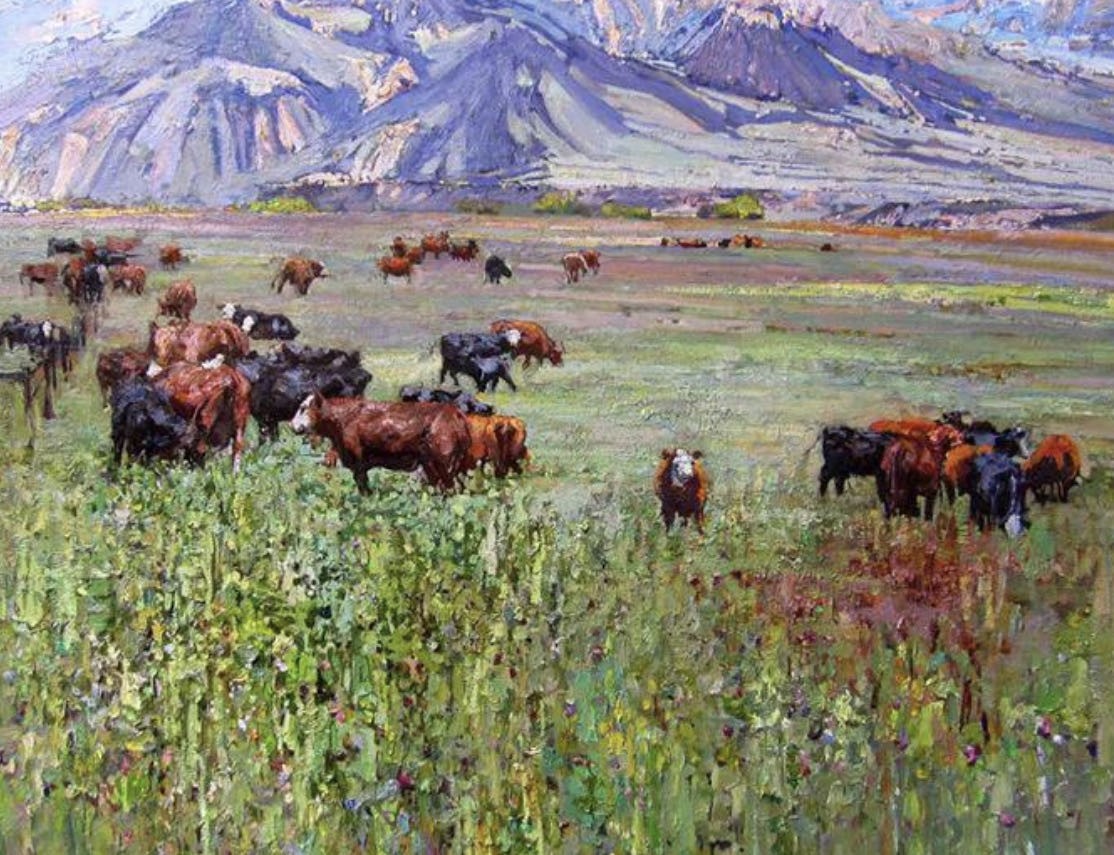 哈萨克斯坦油画