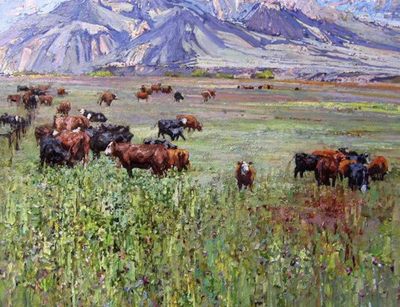 哈萨克斯坦油画