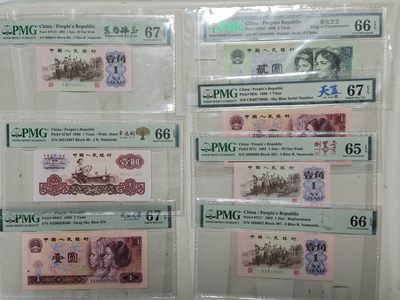 人民币纪念钞整理一下