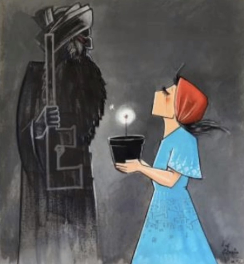 阿富汗油画，世上第一张油画在这里！