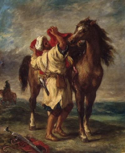 法国画家欧仁·德拉克罗瓦的作品